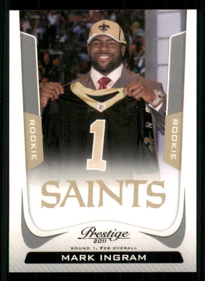 2011 Prestige #265B Mark Ingram Draft SP - Image 1 of 2