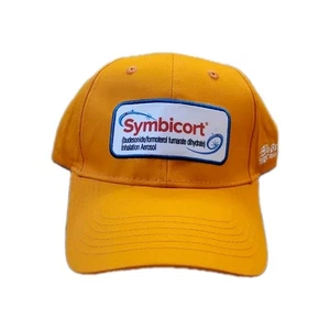 Symbicort Trucker-Stil orange Mütze Bristol Motor Speedway Riemen hinten neu - Bild 1 von 6