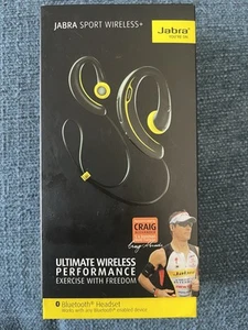 OEM Jabra Sport Plus+Wireless Bluetooth Headphones Black Yellow - Photo 1 sur 5