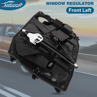 For 2008-2013 Jeep Liberty Power Window Regulator with 6 Pins Motor Front Left - Изображение 1 из 4