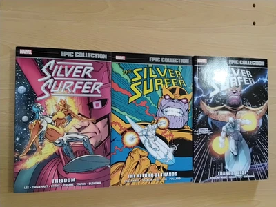 Silver Surfer Epic Collection - Freedom / The Return of Thanos / Thanos Quest Foto 1 de 4