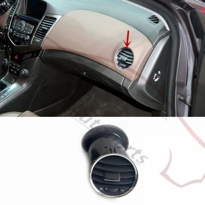 Conjunto de ventilación de aire acondicionado lateral para pasajeros Chevrolet Cruze 2011-2015 con cromo Foto 1 de 4