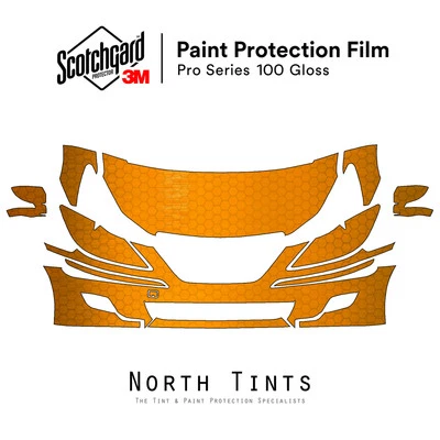 Sujetador transparente protección pintura precortada 3M PRO PPF para Hyundai Genesis Sedán 2009-2012 Foto 1 de 4