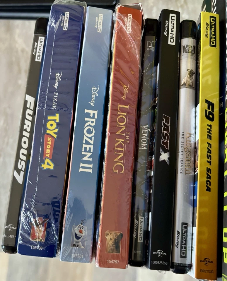 4K UHD BLU-RAY + ULTRA HD BLU-RAY + Extras *NO DIGITAL* Disney Marvel DC - Imagem 1 de 1