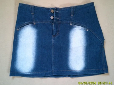 Amisu Jeans Minirock blau Gr. 40 -Neu- - Bild 1 von 2