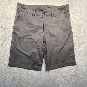 Lululemon Commission Mens Gray Shorts Size 34 Casual Athletic Golf 10.5 Inseam - Picture 1 of 8