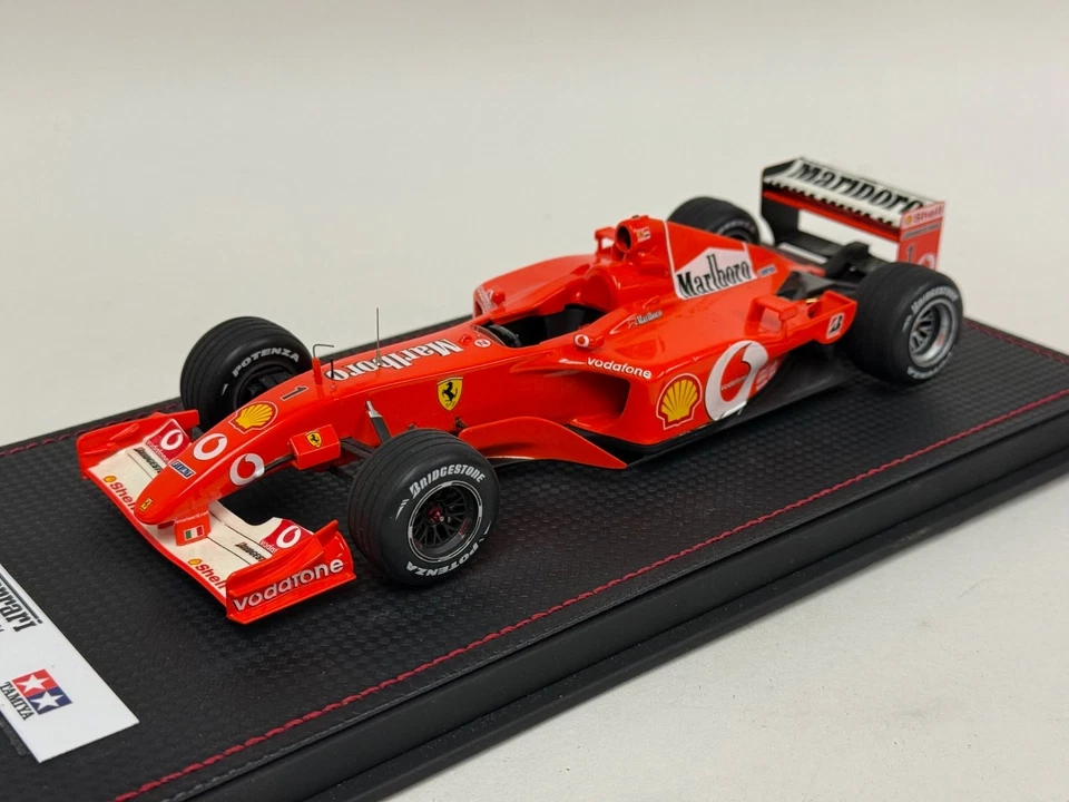 1/20 Tamiya Ferrari F2001 2002 Lancio Test Di Valencia Michael Schumacher ABG79 - Immagine 1 di 4