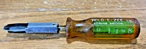 Hold-E-Zee TR-2 Lok-Blok Flathead Screwdriver Spring Action Screw Holding - Picture 1 of 4