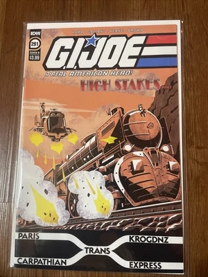 G.I. Joe A Real American Hero #291 2022 Cubierta B, Lote Edición IDW Comics Casi Nuevo+ Foto 1 de 4
