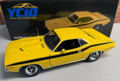 1/18 SCALE, YCID, 1972 CUDA 340, FIRST STOCK 1972 CUDA MADE IN 1/18 SCALE ! - Image 1 of 4