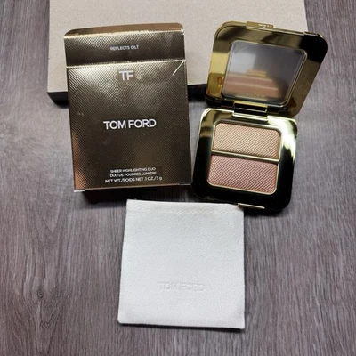 Tom Ford Sheer Highlighting Duo Highlighter Reflects Gilt 3g NIB - Image 1 of 4