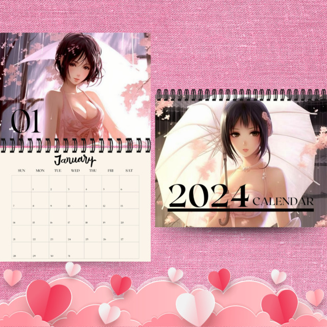 TV Anime Demon Slayer 2023 Wall Calendar Japan Anime ENSKY 1129Y