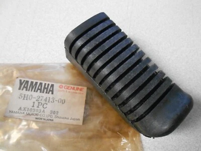 Cubierta de reposapiés Yamaha 1981-1982 SR185 Exciter 5H0-27413-00 nueva de stock original Foto 1 de 4