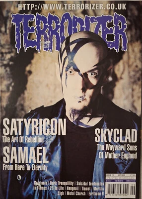 Terrorizer Magazine #70 (Sep 1999) Satyricon/Mortiis/Samael/Skyclad/In Flames - Image 1 of 4