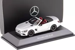 1:43 SPARK MERCEDES SL 63 AMG CONVERTIBILE R231 ARGENTO IRIDIO VERSIONE CONCESSIONARIO - Foto 1 di 3