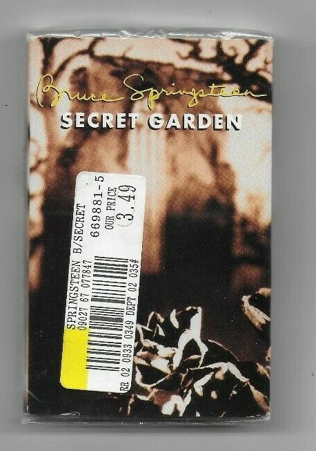 BRUCE SPRINGSTEEN SECRET GARDEN RARE USA CASSETTE SINGLE, SEALED - Image 1 of 1