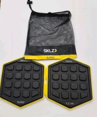 Discos de estabilidad de núcleo funcional SKLZ Slidez - negro/amarillo Foto 1 de 4