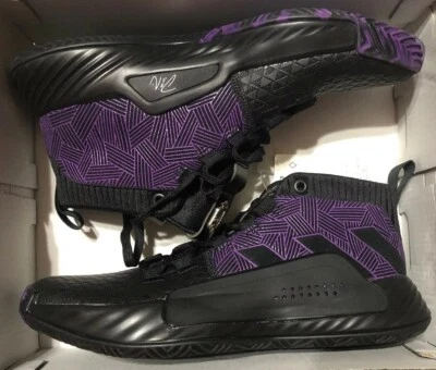 Adidas Dame 5 Size 5.5 Marvel Black Panther Wakanda Forever Damian Lillard - Image 1 of 4