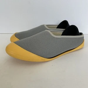 Mahabis Classic LARVIK Gray Yellow EU 39 Men's 6.5 Women's 8.5 Slipper - Picture 1 of 11