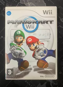 Mario Kart Wii Nintendo Wii Spiel komplett mit Handbuch & anderen Unterlagen - Bild 1 von 3