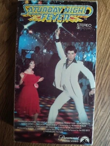 Saturday Night Fever VHS 1979 Rare Original Release OOP HTF Paramount - Imagen 1 de 4
