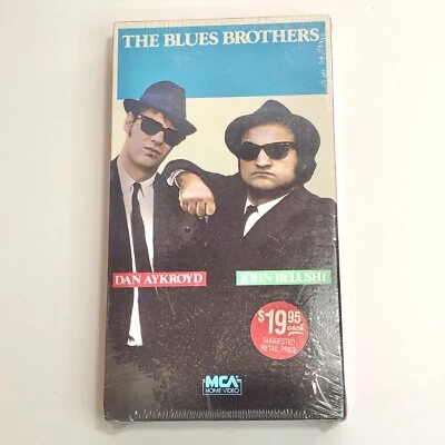 1985 Blues Brothers VHS Rare MCA Vintage Watermark Comedy Video Tape NEW SEALED Foto 1 de 4