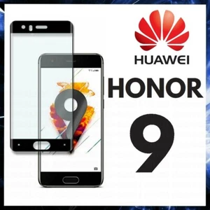 Film Glass Tempered For Huawei Honor 9 Curved Protection Total 3D 5D 9D - Picture 1 of 2