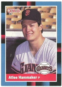 ATLEE HAMMAKER SAN FRANCISCO GIANTS #450 - DONRUSS NM-MT 1988 - Picture 1 of 2
