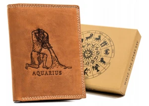 Large men's nubuck leather wallet - Always Wild - Picture 1 of 11