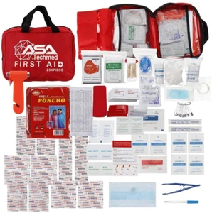 Premium 234-teiliges kompaktes & leichtes Erste-Hilfe-Set für Zuhause & Reisen - Bild 1 von 9