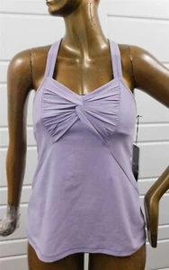 New Nancy Rose Performance Lavender Purple Butterfly Tank #aft2077 sz 12 - Picture 1 of 4