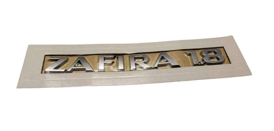 Genuine Vauxhall Emblem Rear Badge Zafira 1.8 ZAFIRA B 93187009 - Image 1 of 1