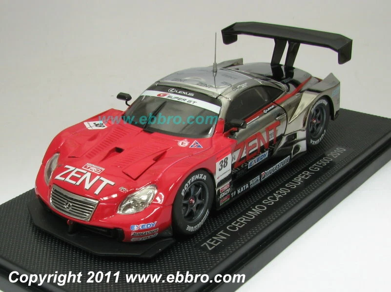 Lexus SC430 Super GT 500 2010 1:43 EBBRO 44332 - Immagine 1 di 1