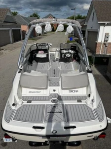 Sea Doo 210 Challenger 2006-2012 alfombrilla antideslizante personalizada EVA imitación teca suelo - Imagen 1 de 23