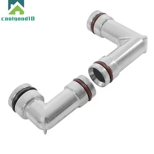 Aluminum HVAC Heater Hose Connector 47065HP Fit For Chevy Pontiac Buick 3.8L New - Picture 1 of 12