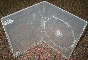 200 ULTRA SLIM 4MM SUPER CLEAR SINGLE DVD CASE BSL1 - Picture 1 of 1