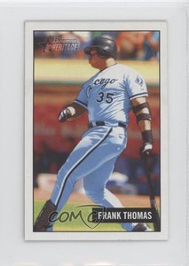 2005 Bowman Heritage Mini Frank Thomas #124 HOF