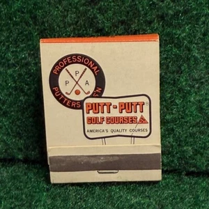 PUTT-PUTT Golf Courses Professional Putters Association VINTAGE Matchbook TEXAS - Picture 1 of 14