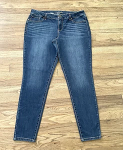 Pantalones de mezclilla Maurices ajustados tiro medio talla XL-L excelente C - Imagen 1 de 6