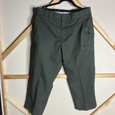 Horace Pequeño Cool Flex Hombre Pantalones Verde Carga Talla 36x27 CORTE LARGO Foto 1 de 4