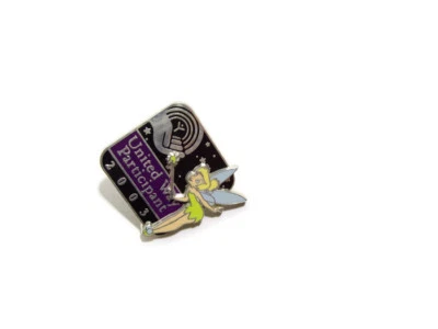 Disney Pin Trading United Way 2003 Tinker Bell Participant Pin  - Image 1 of 4