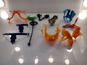 MASTERS OF THE UNIVERSE VINTAGE SKELETOR TRAP JAW FAKER (14) PIECE PARTS LOT - Picture 1 of 22