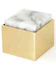 Anna Ny Scatola Box Pure Brass / Alabaster - Size Large *Nib*