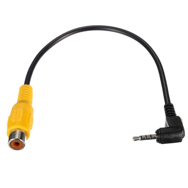 RCA Female to 2.5mm Stereo Male For GPS AV-in Converter Video Cable Connector - Image 1 of 4