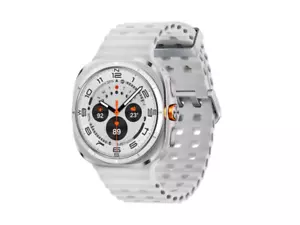 NEW Samsung Galaxy Watch Ultra 47mm GPS/LTE SM-L705UZWAXAA Titanium White - Picture 1 of 3