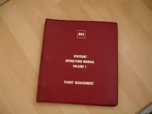 BEA Viscount Flight Management Manual Vol 1 - Picture 1 of 7