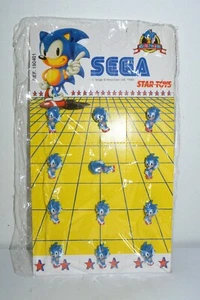 Planche de 12 Pins Pin's SEGA Sonic the hedgehog - STAR TOYS - NEUF (C113)