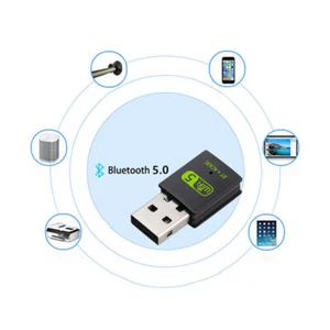 600Mbps USB WiFi Bluetooth 5.0 Adapter 2in1 Dongle Dual Band 2.4G&5GHz USB WiFi - Bild 1 von 9