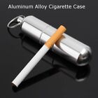 4X(Aluminum Alloy ette Holder Capsule Case Waterproof Pill Toothpick Holder Key 