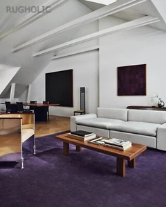 Hand Tufted Grand Lilac Floor Carpet Luxurious Woolen Area Rug For Livingroom - Picture 1 of 5